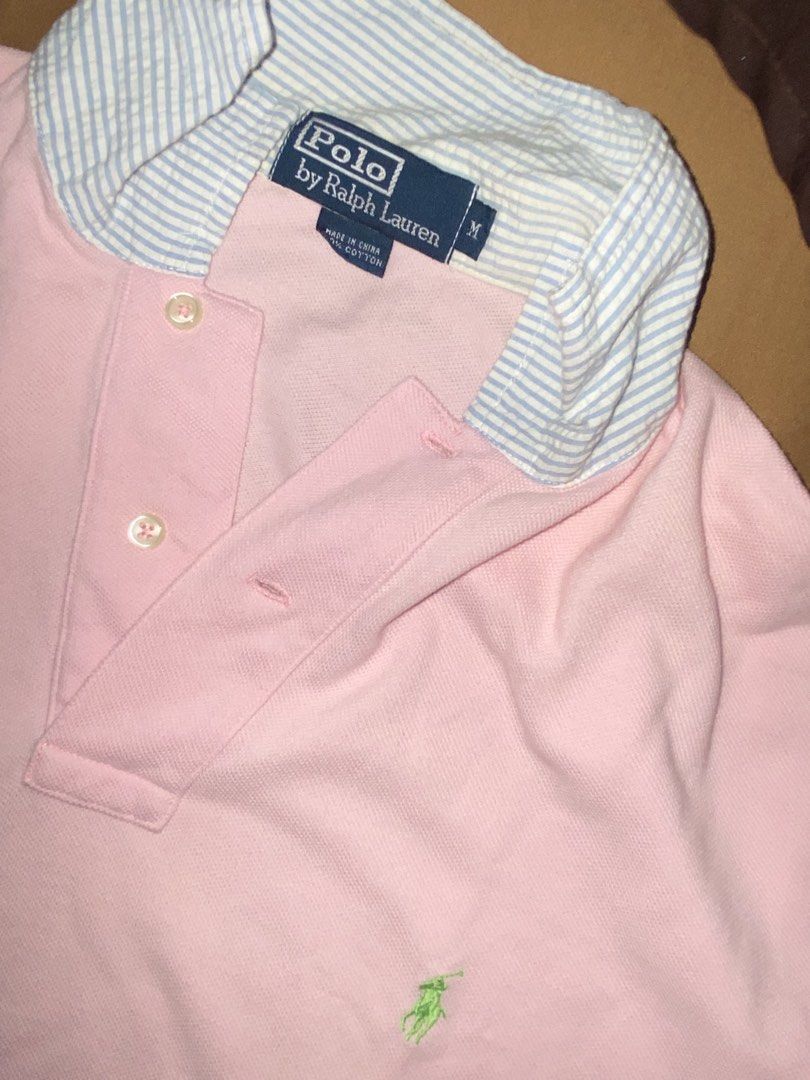 Ralph Lauren Pink Green Logo (Category: Tshirts & Polo Shirts ) located in Bacolod City. Submitted by escanaur (Listing ID 1467043142, Image 2). Description: Location: Bacolod MOD: J&T MOP: GCash.