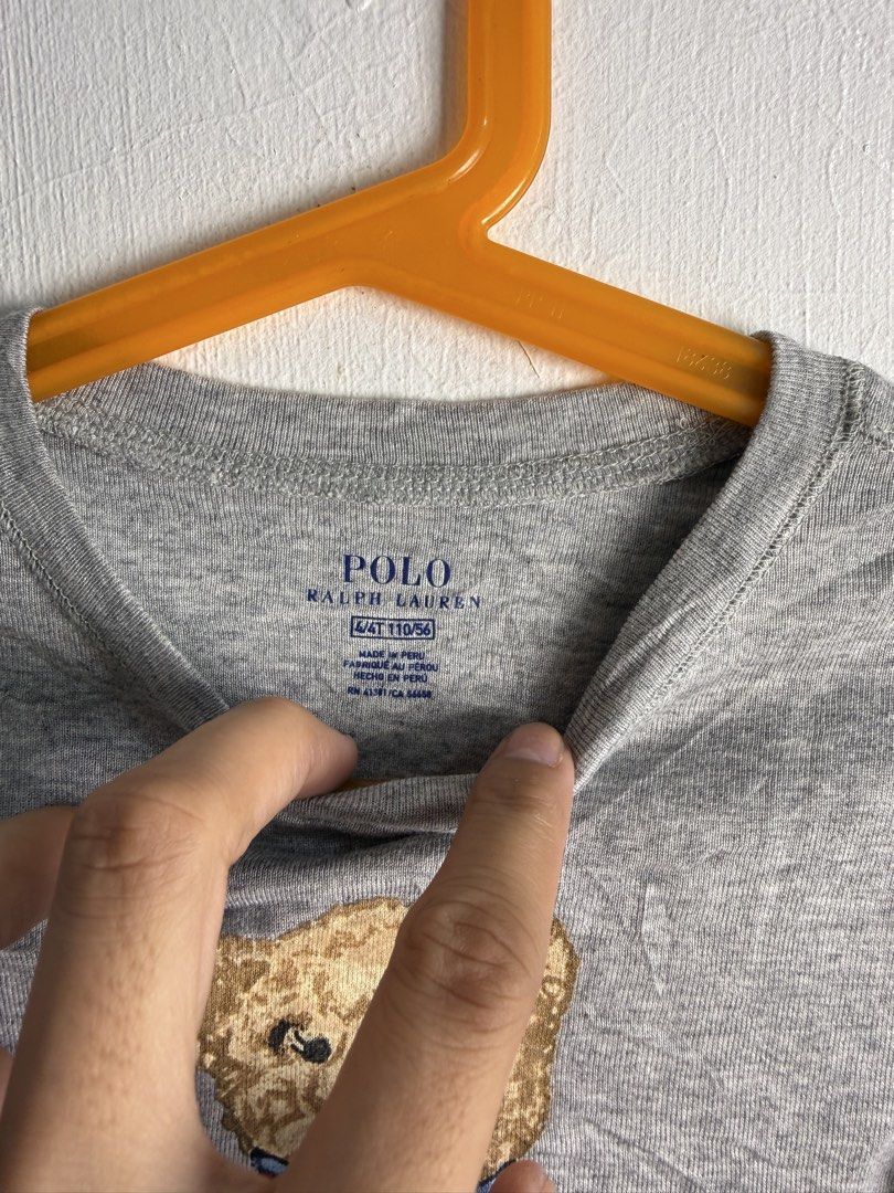 Ralph Lauren polo bear shirrt (Category: Babies & Kids Fashion) located in Daraga. Submitted by mirandillaadrian (Listing ID 1467103661, Image 2). Description: Authentic Pang 4 yrs old women No issue 10/10.