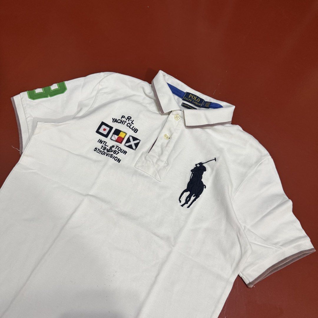 RALPH LAUREN POLO SHIRT (Category: Announcements) located in Pasig City. Submitted by buzzthrifty (Listing ID 1467001319, Image 2). Description: SIZE S-M 19x25 EXCELLENT PA ISSUE LANG YUNG LINES NIYA NAGIBA NA COLOR DUE BLEACH .