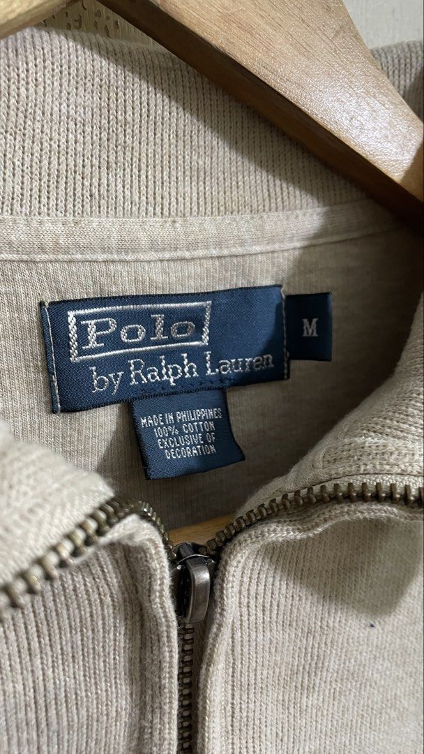Ralph Lauren Qzip (Category: Coats, Jackets and Outerwear) located in Las Pinas. Submitted by mnl.streetwear.ph (Listing ID 1467093154, Image 3). Description: • Ralph Lauren Quarter Zip Medium Size Flaws posted.