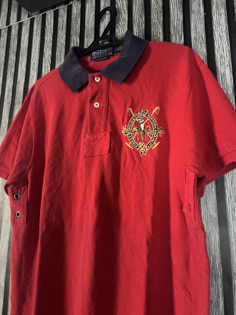 Ralph Lauren Red Bigpatch (Category: Tshirts & Polo Shirts ) located in Quezon City. Submitted by jeironfits (Listing ID 1467009925, Image 3). Description: Size M 850 negotiable +shipping fee Quezon city!.
