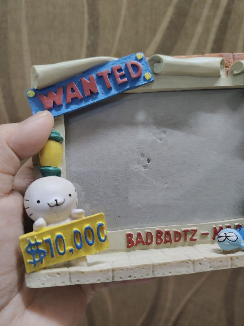 rare Sanrio Badtz Maru Ceramic Frame (Category: Frames & Pictures) located in Santa Rosa. Submitted by mmps249.1 (Listing ID 1467125277, Image 3). Description: Crossposted Mine now, pay now shipping courier: JRS only Gcash payment upon order No reservations.