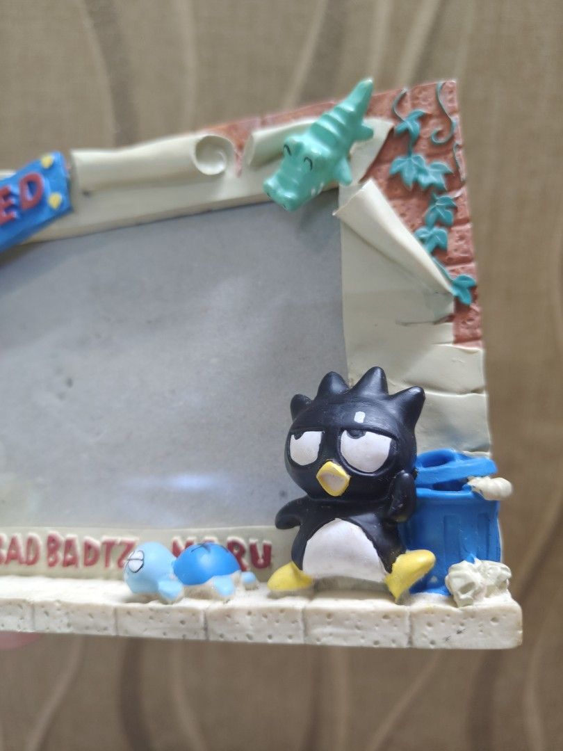rare Sanrio Badtz Maru Ceramic Frame (Category: Frames & Pictures) located in Santa Rosa. Submitted by mmps249.1 (Listing ID 1467125277, Image 2). Description: Crossposted Mine now, pay now shipping courier: JRS only Gcash payment upon order No reservations.