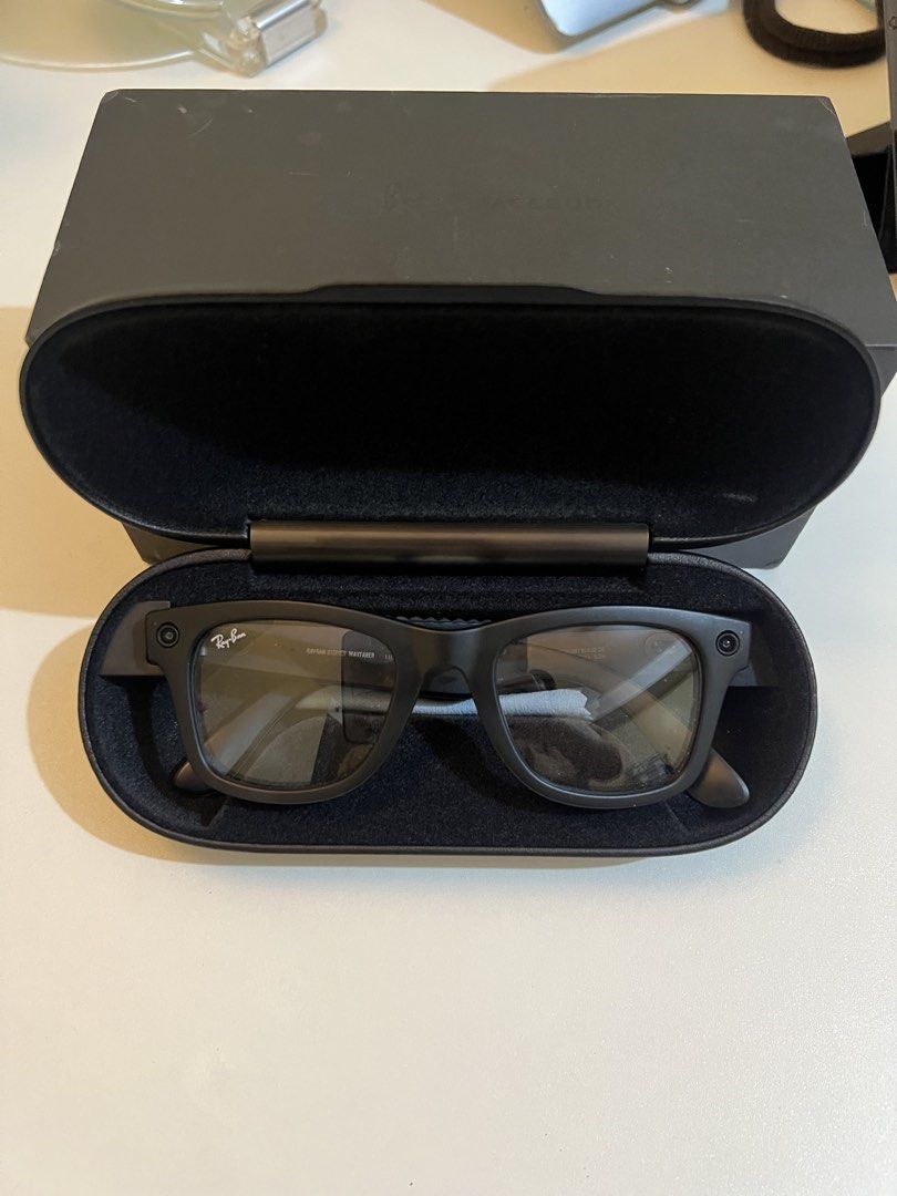 Rayban Stories Wayfarer (Category: Wearables & Smart Watches) located in Manila. Submitted by cooolminas (Listing ID 1467129383, Image 2). Description: Rfs: not used enough/decluttering.