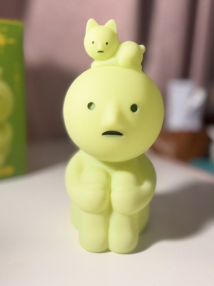 (READ DESCRIPTION FIRST) Smiski Lamp Touch Light vers. 1 (Category: Designer & Blind Box Toys) located in Binan City. Submitted by maringotchi (Listing ID 1467146450, Image 2). Description: 🍀Smiski Touch Light Vers. 1 𓏔 still in great condition and with complete box and cable charger 𓏔 only selling for 1,750 (can lp for 1,700 if PAYO) 𓏔 shipping via JNT or Lalamove only 𓏔 shipping fee is shouldered by buyer 📍Biñan, Laguna.
