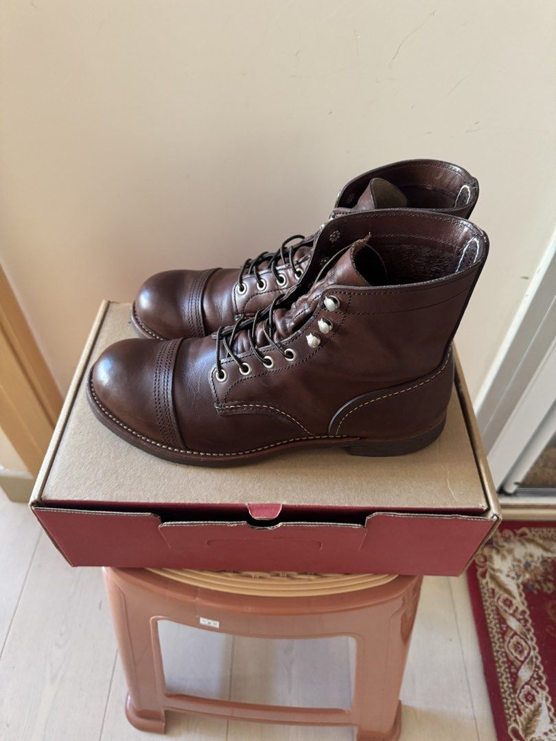Red Wing Iron Ranger 8111 US8.5D （分類：靴）位於 Hong Kong。 由 calvinlic 提交（商品編號 1467047816，圖片 5）。簡介： Red wing 8111 US8.5D 新舊如圖 有盒 size唔岩放售 地鐵 將軍澳線 官塘線 港島線面交 時間互就 請自備袋。