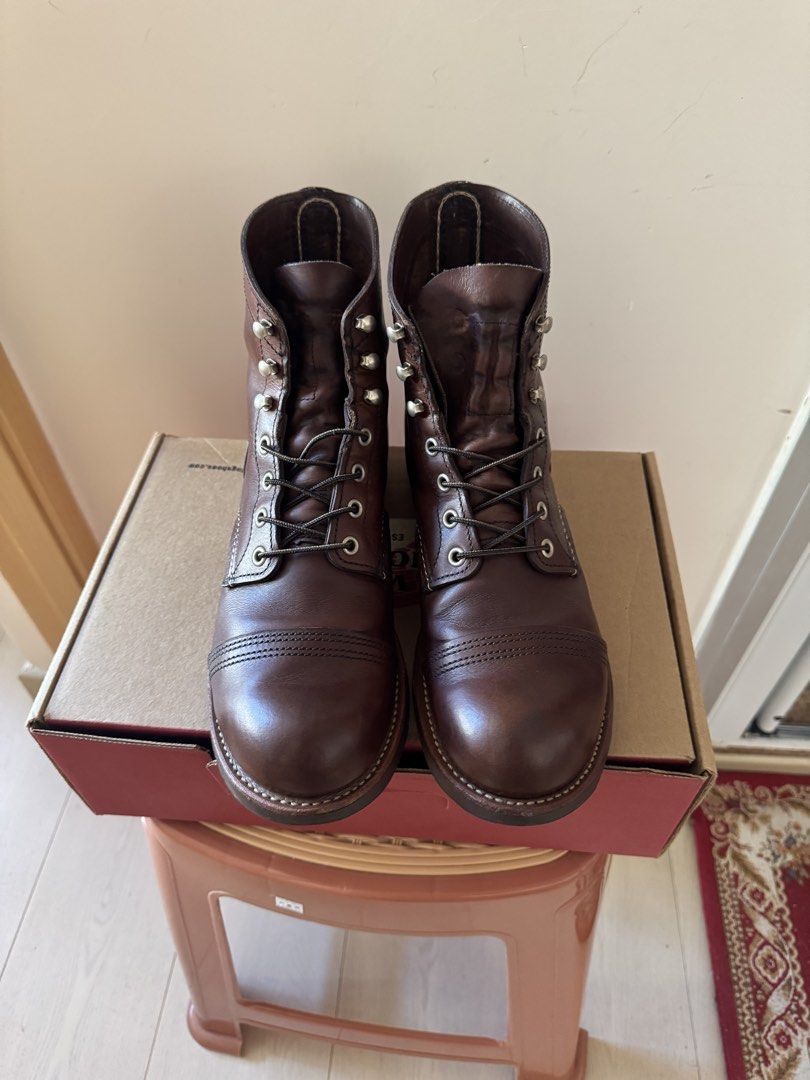 Red Wing Iron Ranger 8111 US8.5D （分類：靴）位於 Hong Kong。 由 calvinlic 提交（商品編號 1467047816，圖片 4）。簡介： Red wing 8111 US8.5D 新舊如圖 有盒 size唔岩放售 地鐵 將軍澳線 官塘線 港島線面交 時間互就 請自備袋。
