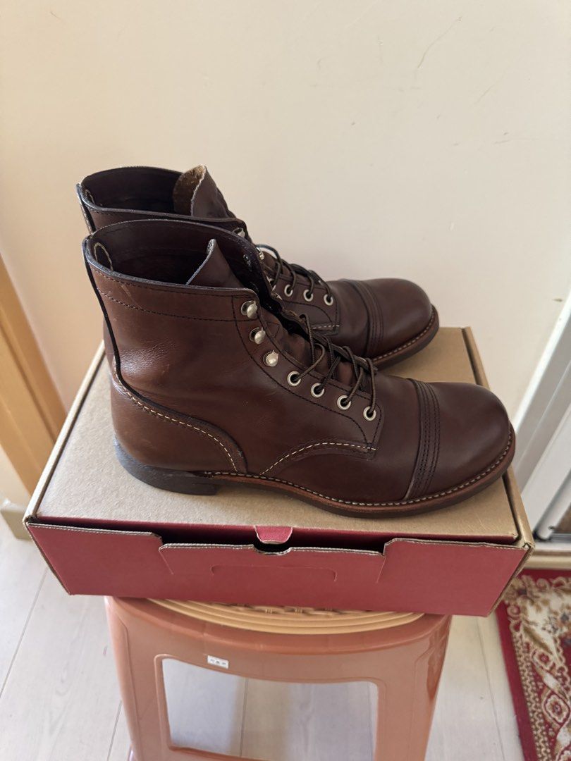 Red Wing Iron Ranger 8111 US8.5D （分類：靴）位於 Hong Kong。 由 calvinlic 提交（商品編號 1467047816，圖片 3）。簡介： Red wing 8111 US8.5D 新舊如圖 有盒 size唔岩放售 地鐵 將軍澳線 官塘線 港島線面交 時間互就 請自備袋。