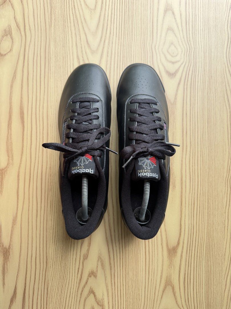 Reebok Classic Triple Black (Category: Sneakers) located in Manila. Submitted by jasonkicksph (Listing ID 1467011873, Image 2). Description: Reebok Classic Triple Black 11US | 29CM Like new, pair only 2,500 free shipping.