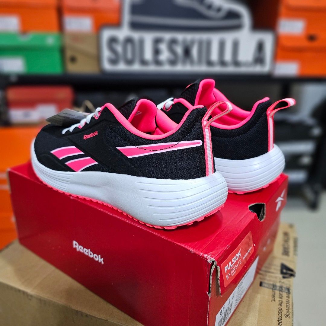 Reebok Lite Plus womens (Category: Sneakers) located in Ligao. Submitted by bboyemvil55654 (Listing ID 1467134619, Image 3). Description: 🔥LastPairSALE!🩷 LITE PLUS 4 Womens Daily Trainer, Easyrun,Lightweight, Comfy Regfit Neutral Size: 39euro/ 8.5us/ 25.5cm ✅️ 1995.00 saleprice ❌️ 3395.00 srp FreeShippingNationwide😍 (Paymentfirst) ----------------------------------------------------- ✔️GuarateedAuthentic*100% ✔️BrandNew w/Box ✔️Money back if p