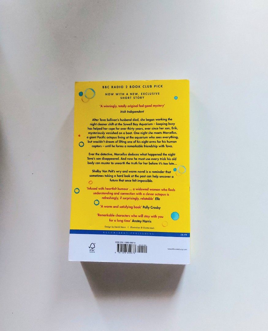Remarkably Bright Creatures by Shelby Van Pelt (Category: Storybooks) located in Tanauan. Submitted by solanathriftph (Listing ID 1467105897, Image 2). Description: 📚 major bookshelf clean out / clearance sale ~ — RFS: decluttering my bookshelves and switching to digital books — MOP: Gcash | fast shipping *feel free to send a message if you wish to negotiate the price :).