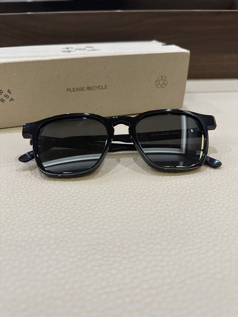 Retrosuperfuture Unico Black Sunglasses (Category: Sunglasses & Eyewear) located in Quezon City. Submitted by bqchane (Listing ID 1467120510, Image 1). Description: - Brand: Retrosuperfuture - Model: Unico (4F3 50-20-145) - Color: Classic black with gold RSF lettering on temples - Condition: Brand new / Complete set - Inclusions: Original packaging box, branded hard case, sealed cleaning cloth, and global certification booklet.