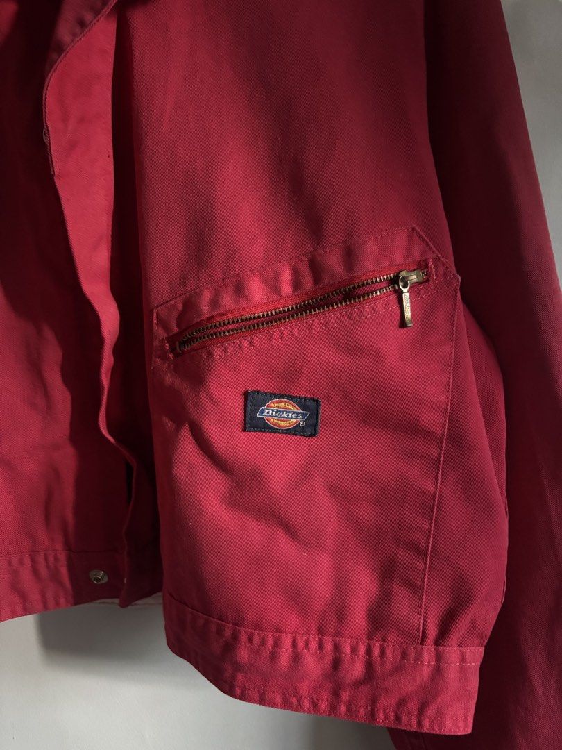 Rework cropped dickies jacket (Category: Coats, Jackets and Outerwear) located in General Santos City (Dadiangas). Submitted by a.rt.eyes (Listing ID 1467061532, Image 3). Description: For sale Rework cropped dickies jacket, original Actually it’s a jumper reworked into a cropped jacket Actual size medium-large for women Dimension width 26 length 21 Very good condition Color rate 9/10 Also need deep wash Location: General Santos City, Mindanao .