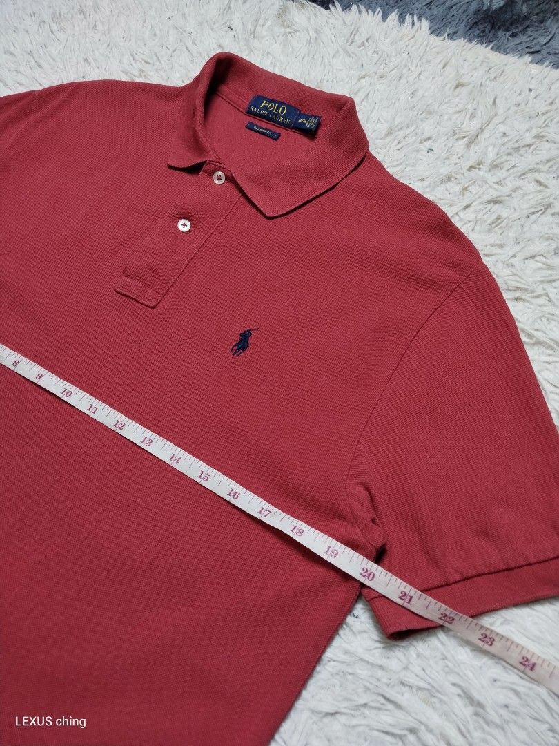 RL mens classsic fit with embroid small pony (Category: Tshirts & Polo Shirts ) located in Manila. Submitted by lexusthrift1995 (Listing ID 1466974221, Image 2). Description: Size- MEDIUM on tag Dimension- 20x31.5 Color rate- 8.5 Condition- 9/10 issue- no issue but need wash good condition ‼️350.pesos plus shipping fee 💸MODE OF PAYMENT- GCASH payment first 🚛MODE OF DELIVERY- J&T or LALAMOVE 📍LOCATION- NORTH CALOOCAN CAMARIN BRGY.177 1705 SUNFL