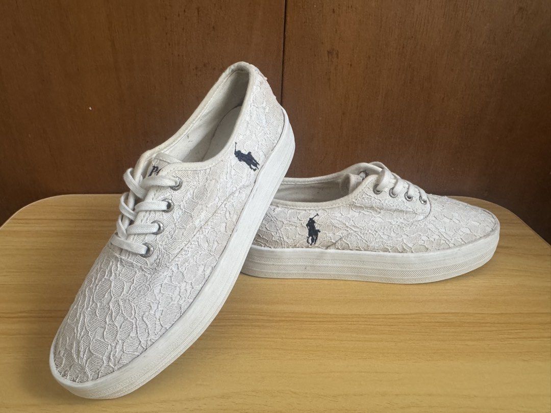 POLO Ralph Lauren shoes (Category: Sneakers) located in Daraga. Submitted by cariboy_1125 (Listing ID 1467023945, Image 3). Description: EUR 38 24.5 cm As new (need wash).