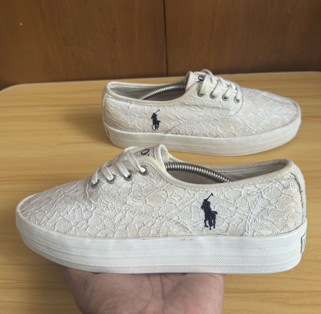 POLO Ralph Lauren shoes (Category: Sneakers) located in Daraga. Submitted by cariboy_1125 (Listing ID 1467023945, Image 2). Description: EUR 38 24.5 cm As new (need wash).