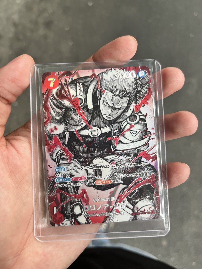 Roronoa Zoro EB04-087 SR (Category: Raw Singles) located in Manila. Submitted by imintothrifted (Listing ID 1467111867, Image 1). Description: .