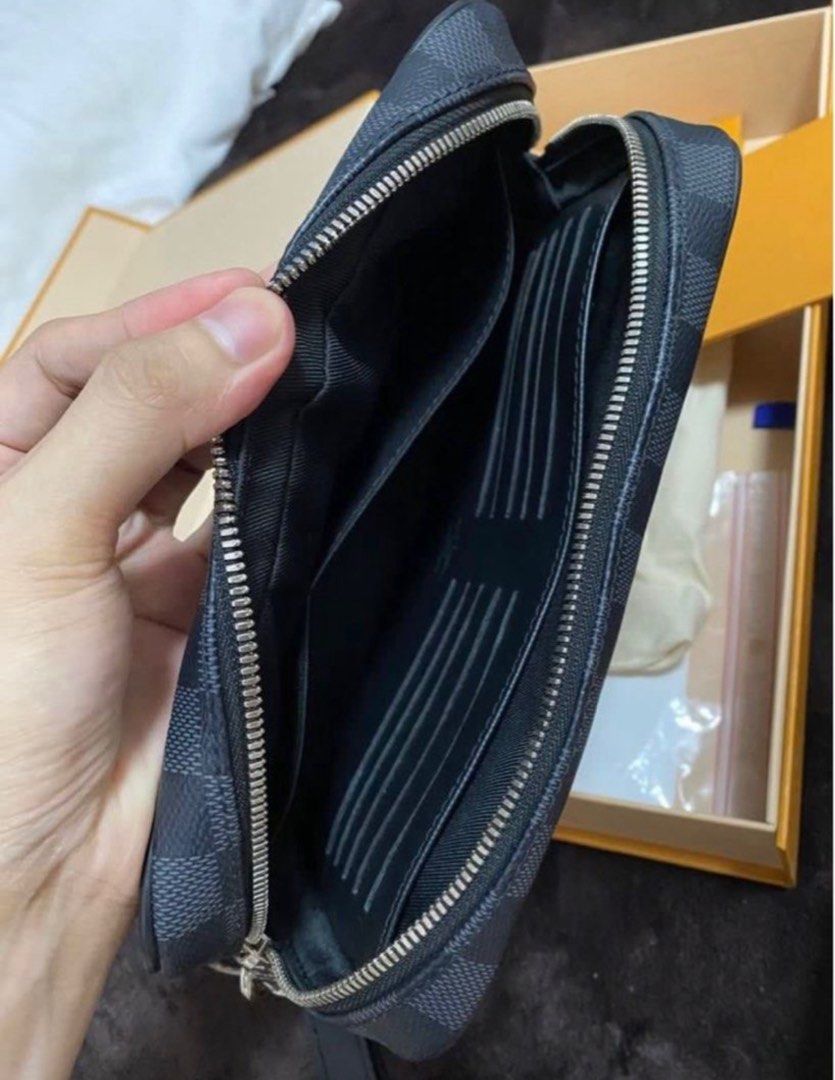 RUSH LOUIS VUITTON KASAI CLUTCH (Category: Belt bags, Clutches and Pouches) located in Roxas City. Submitted by uzi99 (Listing ID 1467151891, Image 3). Description: Will only entertain sure buyers Used like twice, with box and receipt Negotiable for sure buyer dm me. 100 % authentic bought from LV solaire store..