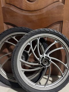 Aerox v1 17 Inch RCB Rim, Motorcycles, Motorcycle Accessories on Carousell