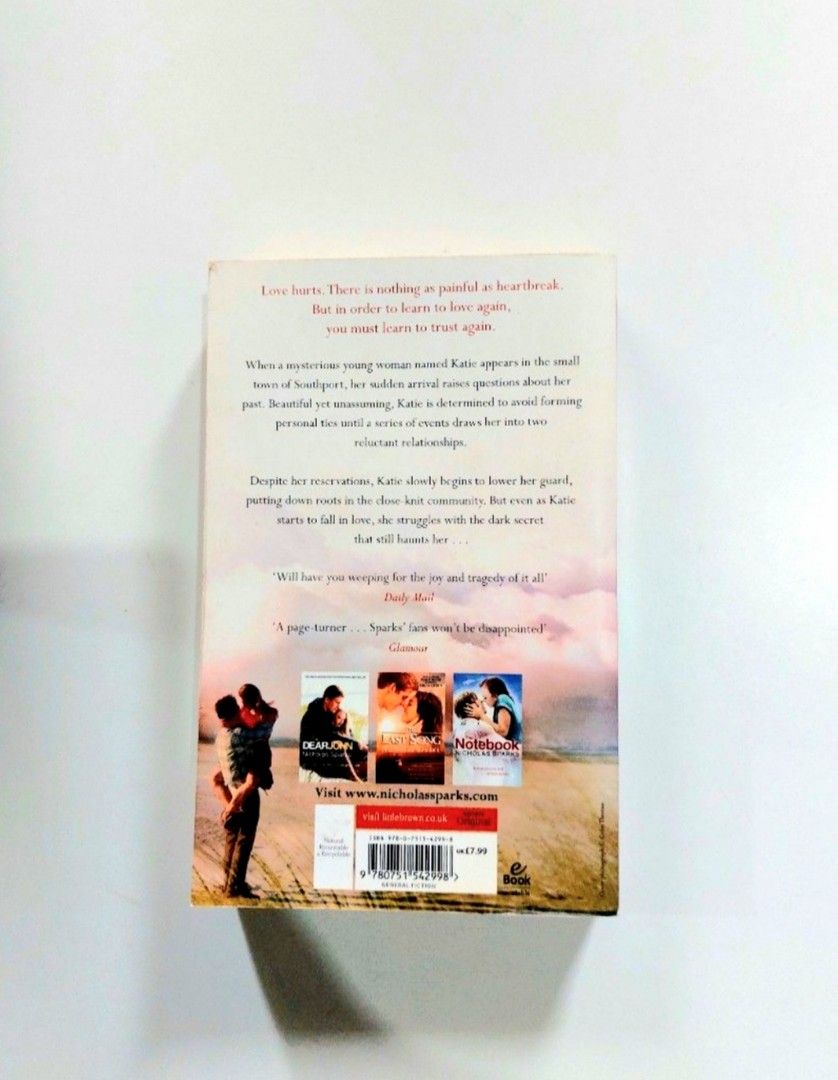 Safe Haven by Nicholas Sparks (Category: Storybooks) located in Tanauan. Submitted by solanathriftph (Listing ID 1467082022, Image 2). Description: 📚 major bookshelf clean out / clearance sale ~ — RFS: decluttering my bookshelves and switching to digital books — MOP: Gcash | fast shipping *feel free to send a message if you wish to negotiate the price :).