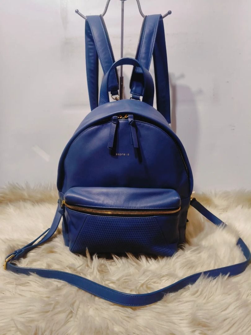 Sale! SOPRANO Backpack (Category: Luxury Bags & Wallets) located in Cabuyao City. Submitted by your____lux____shop (Listing ID 1467136274, Image 1). Description: Sale❗️Sale❗️Sale❗️ ₱ 2,299 SOPRANO Backpack Brand new condition Medium Pure genuine leather FLAWLESS 📌First to pay!.