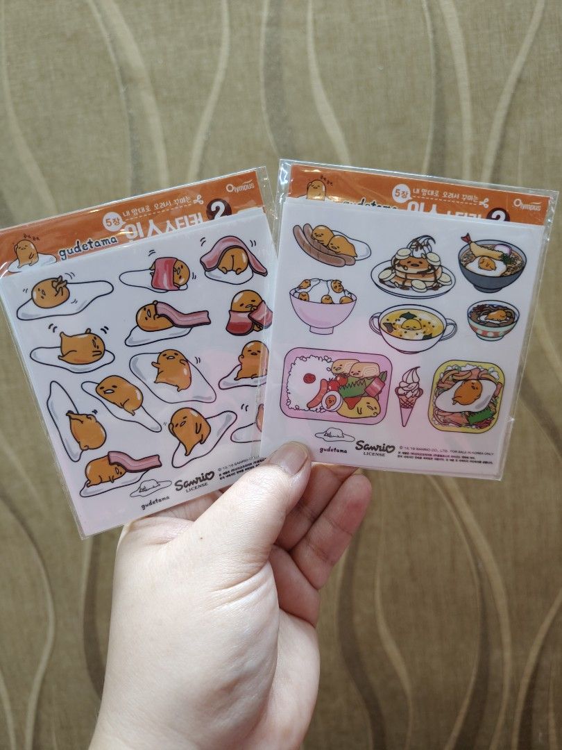 Sanrio Gudetama Stickers (Category: Stationery & School Supplies) located in Santa Rosa. Submitted by mmps249.1 (Listing ID 1467060649, Image 1). Description: Crossposted Mine now, pay now shipping courier: JRS only Gcash payment upon order No reservations.