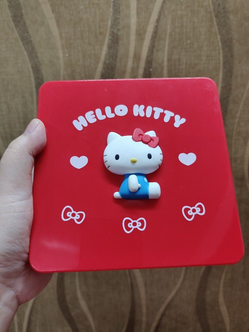 Sanrio Hello Kitty Collectible Container (Category: Plushies & Soft Toys) located in Santa Rosa. Submitted by mmps249.1 (Listing ID 1467051908, Image 2). Description: Crossposted Mine now, pay now shipping courier: JRS only Gcash payment upon order No reservations.
