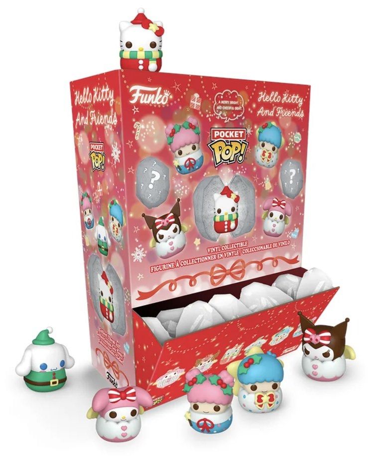 Sanrio Pocket Pop (Category: Designer & Blind Box Toys) located in San Mateo. Submitted by mae_44 (Listing ID 1467081218, Image 1). Description: Kuromi and Cinnamoroll Selling my duplicate Sealed foil inside Opened ball just to check for the charcters.