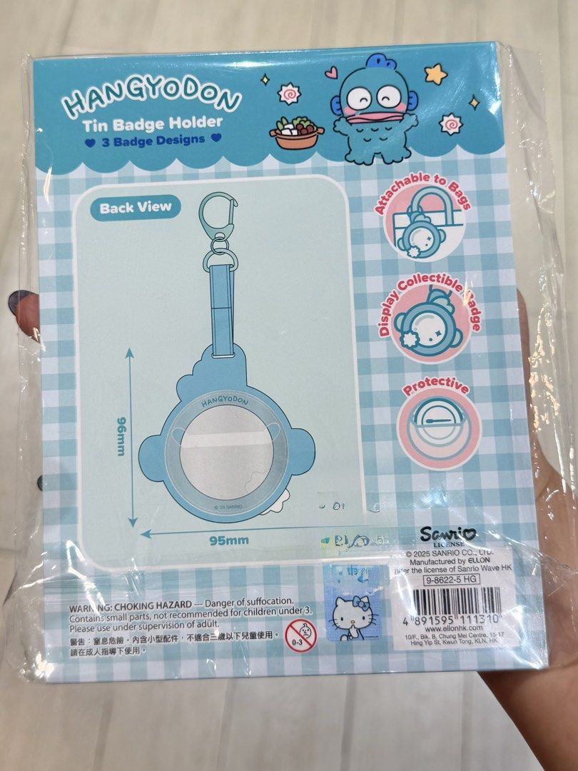 Sarnio Hangyodon 水怪 公仔 襟章掛件吊飾 the badge holder 連3個襟章 吊飾 掛飾 生日禮物 （分類：日系周邊）位於 Hong Kong。 由 sssshopping28 提交（商品編號 1467049019，圖片 2）。簡介： 100%全新正版 易寄取加$10，，7-11 加$13 順豐站或順豐智能櫃取運費只需$17 面交： 星期一至日7:45am-21:00pm錦上路西鐵站 星期一至五 2:30pm 元朗廣場 星期六 10:40am 朗屏西鐵站 星期六 10:45am 元朗廣場 星期六 12:00pm 元朗光華廣場 星期六 15:00pm 元朗光華廣場 星期六 17:00pm 元朗yoho 或元朗站 。
