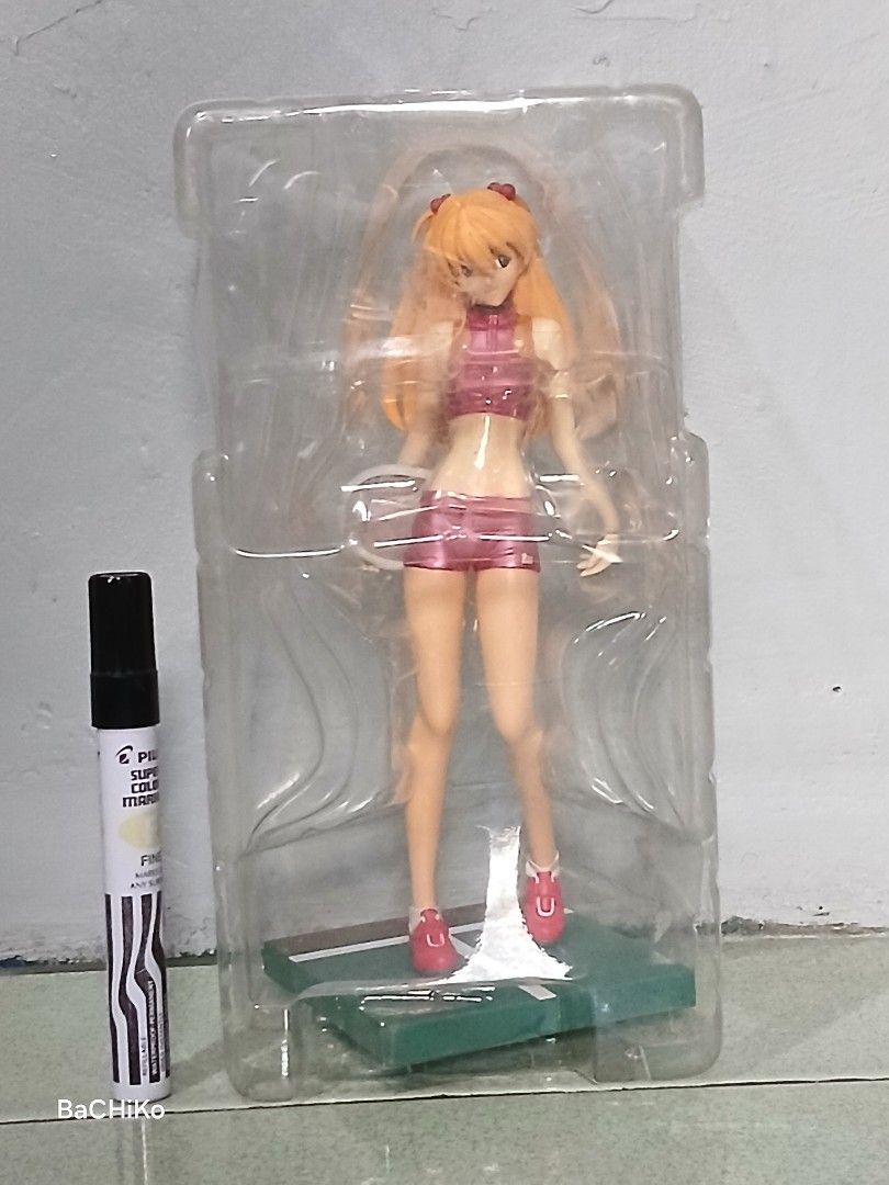 Sega Evangelion Azuka (Category: Action & Battle Toys) located in Quezon City. Submitted by bachiko (Listing ID 1467075932, Image 2). Description: Sega Evangelion Azuka P400 approx. 8 inches damaged box goods yung figure Location: Novaliches, Quezon City FB Page: Bachiko's Toy and Collectibles.