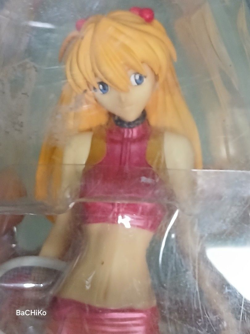 Sega Evangelion Azuka (Category: Action & Battle Toys) located in Quezon City. Submitted by bachiko (Listing ID 1467075932, Image 3). Description: Sega Evangelion Azuka P400 approx. 8 inches damaged box goods yung figure Location: Novaliches, Quezon City FB Page: Bachiko's Toy and Collectibles.