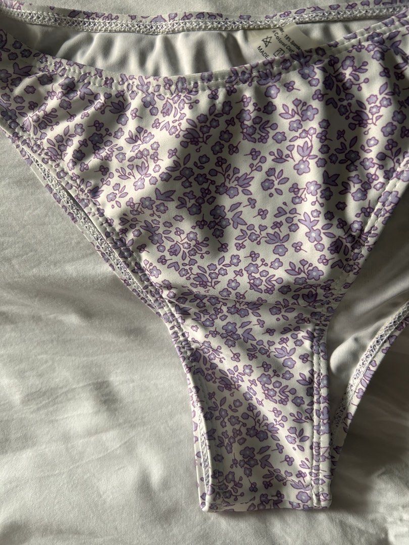 SHEIM purple floral bikini (Category: Bikinis & Swimsuits) located in Pasig City. Submitted by bili_nakayo (Listing ID 1467045068, Image 2). Description: Used but not abused No flaws at all Looks cute and fits petite best! Size small I have a blue version of this too Payment is through Gcash, maribank, or gotyme bank Payment before shipping. Buyer handles shipping fee. FROM PASIG.