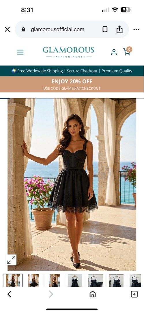 shein bustier style event dress (Category: Dresses) located in Cavite. Submitted by bambimay30 (Listing ID 1466972638, Image 2). Description: .