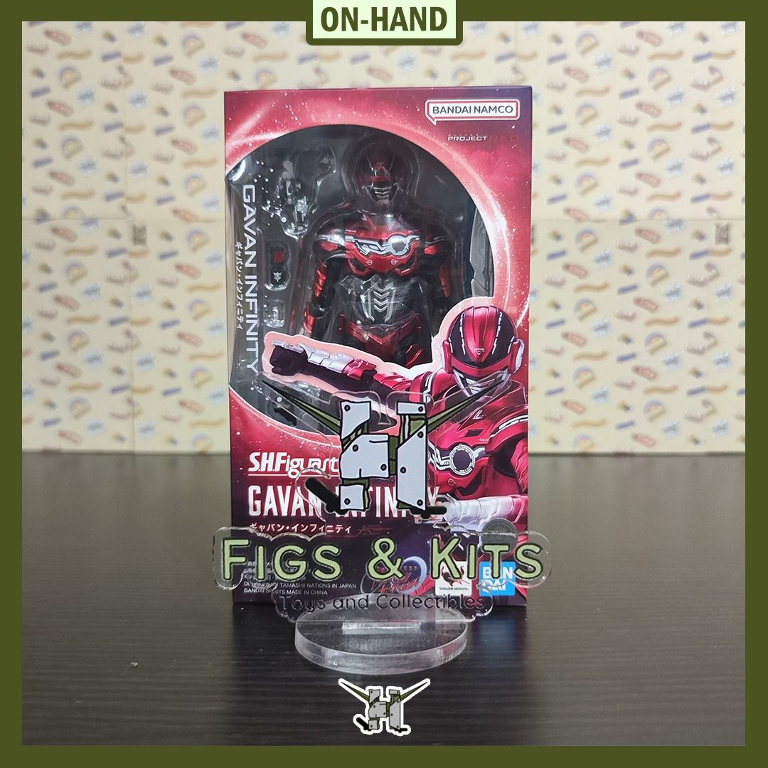 s.h.figuarts GAVAN INFINITY (Category: Action & Battle Toys) located in Quezon City. Submitted by figsnkits (Listing ID 1467136506, Image 1). Description: S.H.Figuarts GAVAN INFINITY Php 3,150 MISB Location: - Shoppesville Plus, Greenhills - Quezon City MOP: GCash | BPI | Maya | Cash (GH store) MOD: Same day delivery | GH store pick-up | LBC (Courier booking & SF: c/o buyer) Send us a message for more details! Thank you!.