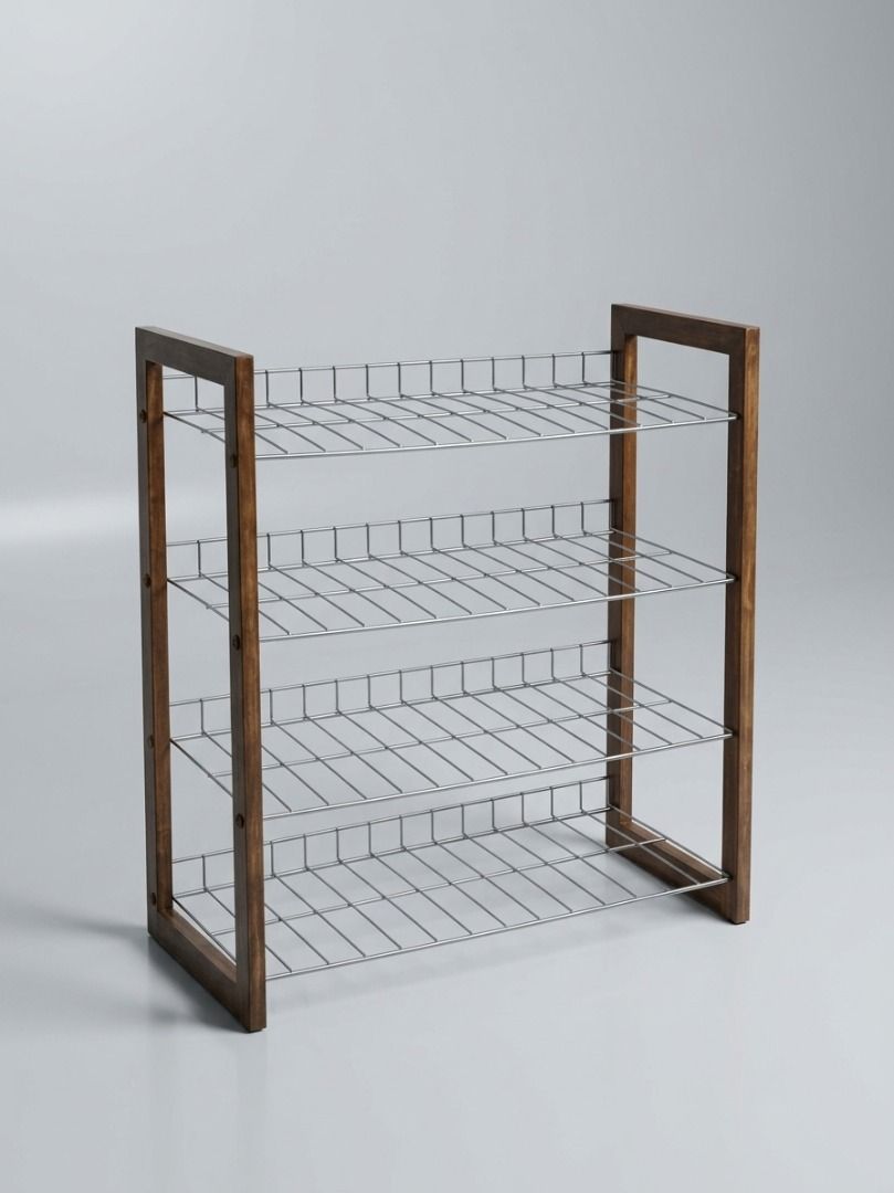 SHOE RACK (Category: Shelves, Cabinets & Racks) located in Valenzuela. Submitted by jesspesongco (Listing ID 1467039151, Image 1). Description: SHOE RACK NEWLY REFURBISHED SIZE: L:63cm W:30cm H:71cm PRICE: 2,500 -Sturdy wooden frame with a sleek finish -Spacious multier design fits several pairs of shoes 📍 LOCATION: OFFICEBUSTERS BALINTAWAK 👤 Look for: Hesus 📞 +639241469350.