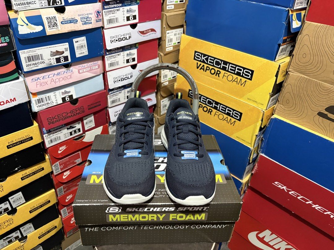SKECHERS RUNNING MEMORY FOAM MENS (Category: Sneakers) located in Taguig. Submitted by rajiepenaf34481 (Listing ID 1467154838, Image 2). Description: 💯 % COMFORTABLE 💯% ORIGINAL 💯 % authentic 💯 % BRAND NEW 💯 % LEGIT SELLER 💯 % ON HAND 💯 % WITH BOX SIZE: 12 US MENS BELOW MALL SRP✅ FROM: 5499❌ NOW: 1,899✅ SHIP VIA ✅LALAMOVE ✅LBC (OUTSIDE MANILA) ✅J&T ✅READY TO SHIP MOP: COD COP GCASH ITEM CHECK BEFORE PAYMENT WILLING FOR MEET UP SA MALAPIT L