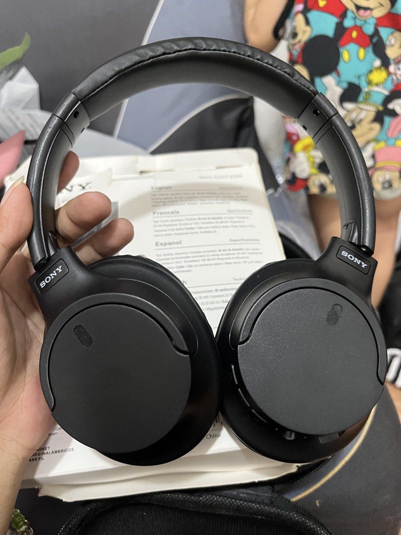Sony WH-CH720N Wireless Headphones (Category: Headphones & Headsets) located in Manila. Submitted by abbigail029. (Listing ID 1467000880, Image 3). Description: - Model: Sony WH-CH720N Wireless Noise Cancelling Headphones - Color: Black - Inclusions: Original box and manual - Design: Over-ear with plush, comfortable cushions and easily adjustable headband - Battery Life: Up to 35 hours of continuous playback - Connectivity: Multi-point connection