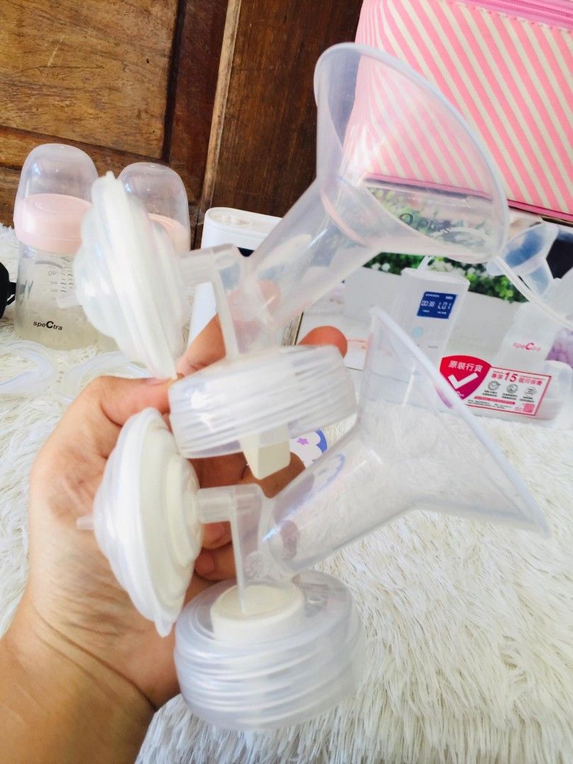 Spectra 9+ (Category: Breastfeeding & Bottle Feeding) located in Manila. Submitted by kikay.store.ph30 (Listing ID 1466971705, Image 2). Description: ❗NEW ARRIVALS ❗️🇺🇸 Spectra 9+ Rechargeable Perfectly working Suction strong Authentic ✅️ Condition : likenew Inclusion : machine - charger - backflow - valve - tubing - 28mm flange - spectra bottles - insulated bag Price: 3800 MOP: GCASH, BDO, MOD: SCO FOR SHIPPING PURPOSE, BUS SHIPPING, JNT, LBC 