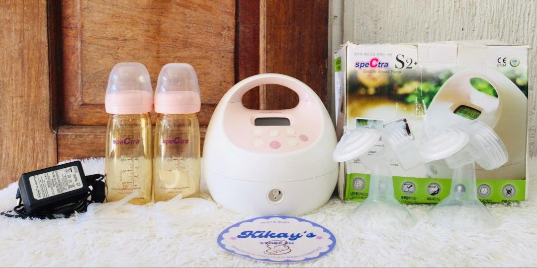 Spectra s2+ ( 100 hrs usage ) (Category: Breastfeeding & Bottle Feeding) located in Manila. Submitted by kikay.store.ph30 (Listing ID 1466971780, Image 1). Description: ❗NEW ARRIVALS ❗️🇺🇸 Spectra s2+ ( 100 hrs usage ) Hospital grade Rechargeable Perfectly working Suction strong Authentic ✅️ Condition : likenew Inclusion : machine - charger - backflow - valve - tubing - 28mm flange - spectra bottles Price: 5000 MOP: GCASH, BDO, MOD: SCO FOR SHIP