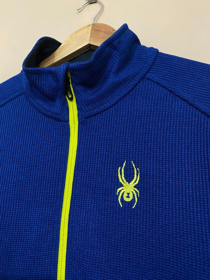 Spyder Outbound Half-Zip Pullover Jacket (Category: Coats, Jackets and Outerwear) located in Cadiz. Submitted by davidspothead (Listing ID 1467136478, Image 2). Description: Large on tag Width 21.5" Length 29" Good as new .