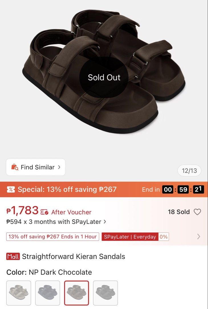 Straightforward Kieran Sandals (Category: Slippers & Slides) located in Agdangan. Submitted by reece.style (Listing ID 1467012201, Image 2). Description: Keiran Sandals embody the spirit of exploration, crafted for the modern wanderer who values both comfort and style. Crafted in NeoPlush, it offers an unparalleled wearing experience. Accented with a gunmetal triangle and featuring an easy Velcro closure, these sandals are your steadfast companio