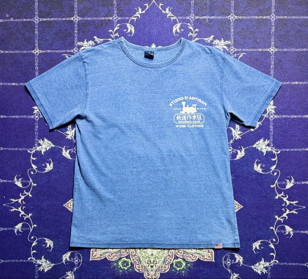 Studio D’artisan Indigo “Railroad Flasher” (Category: Tshirts & Polo Shirts ) located in Valenzuela. Submitted by telagram (Listing ID 1467089310, Image 1). Description: .