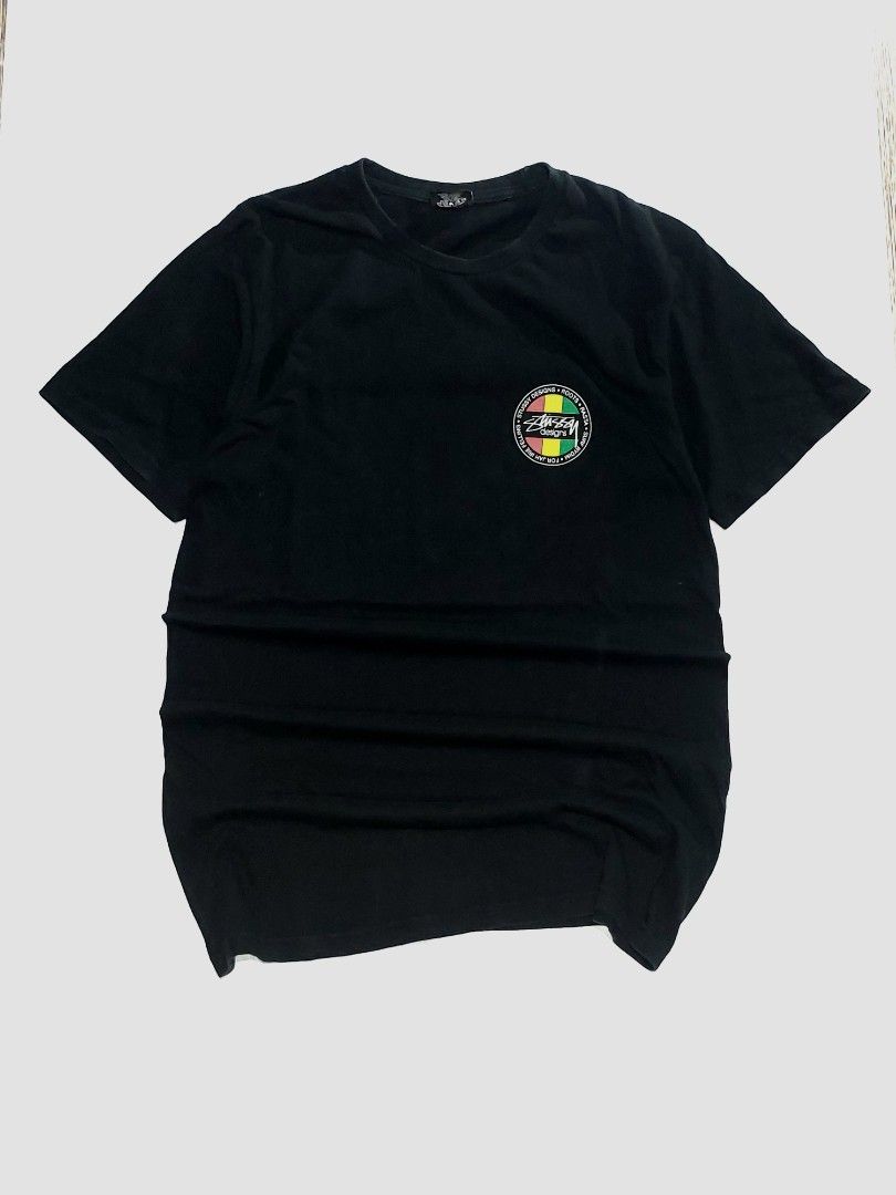 Stussy design tribe roots tee (Category: Tshirts & Polo Shirts ) located in Tuguegarao City. Submitted by underground_hustl3 (Listing ID 1467092675, Image 2). Description: LENGTH -27.5 WIDTH -22 M-ON TAG 𝗔𝗨𝗧𝗛𝗘𝗡𝗧𝗜𝗖𝗜𝗧𝗬 𝗚𝗨𝗔𝗥𝗔𝗡𝗧𝗘𝗘𝗗💎 COLOR RATE 9.5/10✅️ EXCELLENT CONDITION💯 UNLI VOUCH/VC ISSUE:LINTS PARA SAFE DM TO CLAIM📥 📍TUGUEGARAO CITY LUZON.