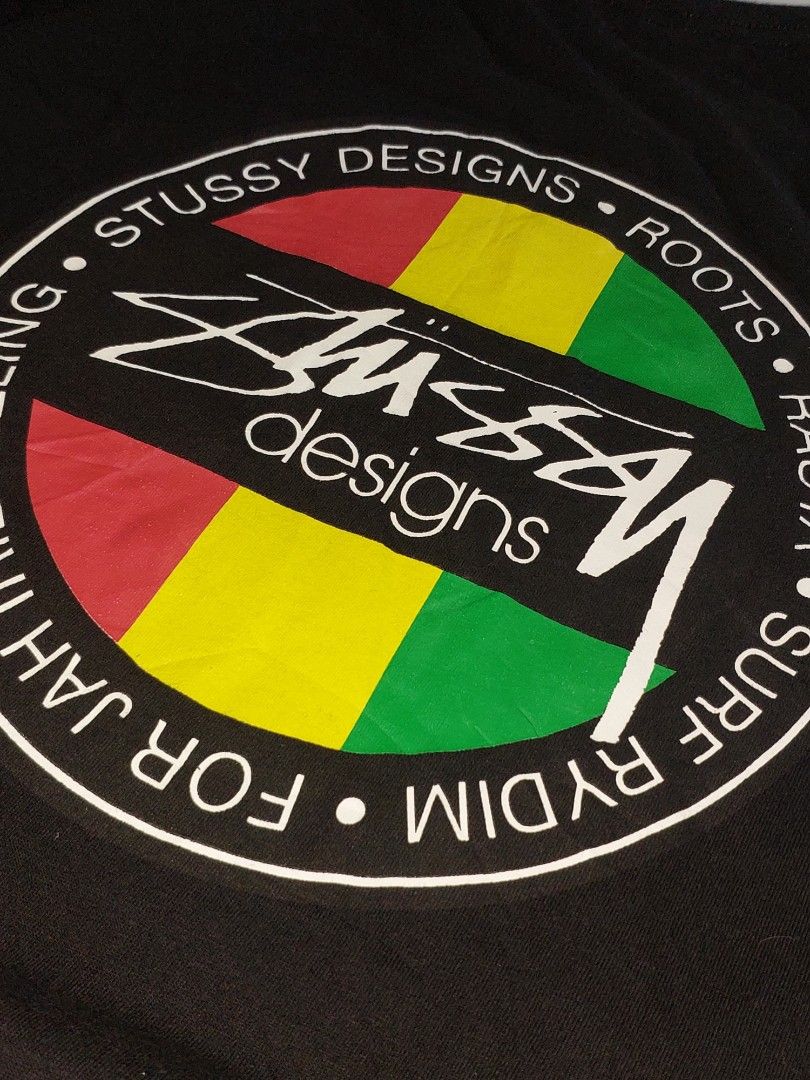 Stussy design tribe roots tee (Category: Tshirts & Polo Shirts ) located in Tuguegarao City. Submitted by underground_hustl3 (Listing ID 1467092675, Image 3). Description: LENGTH -27.5 WIDTH -22 M-ON TAG 𝗔𝗨𝗧𝗛𝗘𝗡𝗧𝗜𝗖𝗜𝗧𝗬 𝗚𝗨𝗔𝗥𝗔𝗡𝗧𝗘𝗘𝗗💎 COLOR RATE 9.5/10✅️ EXCELLENT CONDITION💯 UNLI VOUCH/VC ISSUE:LINTS PARA SAFE DM TO CLAIM📥 📍TUGUEGARAO CITY LUZON.