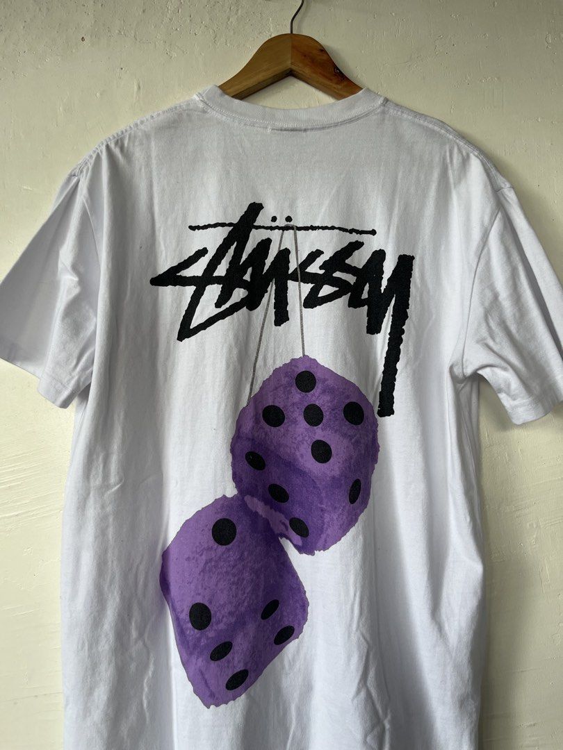 Stussy Fuzzy Dice Long Tee (Category: Tshirts & Polo Shirts ) located in Paranaque City. Submitted by commonfind.ph (Listing ID 1467059687, Image 3). Description: Stussy Fuzzy Dice Long Tee Authentic Size Small 20-21 width 31 length No issue Needwash only Excellent conditions 1500+sf laspinas location.