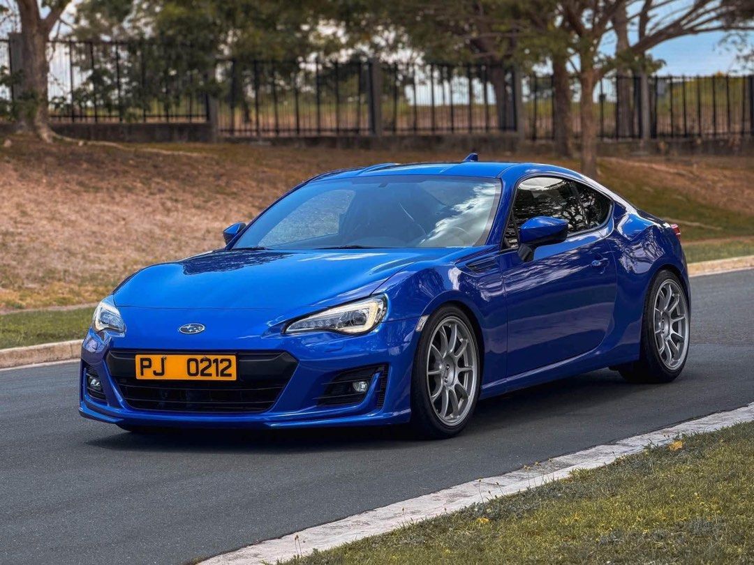 Subaru BRZ Kouki Auto (Category: Used Cars) located in Manila. Submitted by quality_cars (Listing ID 1467026268, Image 3). Description: SUBARU BRZ KOUKI FOR SALE / SWAP / FINANCING 👍🏼 Year Model: 2018 Color: World Rally Blue Pearl Engine: 2.0-liter Boxer Transmission: 6-Speed Automatic Mileage: 40,000 (Untampered) Plate Ending: 9 Details: Keyless Entry Push start Brand New Tein Flex Z Coilovers UEL Headers Catback Exhaust 18s Rota Wheels (Stagg