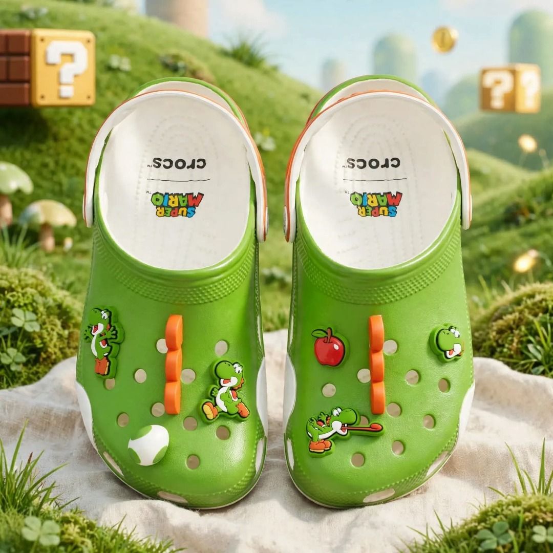 Super Mario - Yoshi (Category: Shoe inserts & accessories) located in Rizal. Submitted by hiraya16 (Listing ID 1467130306, Image 1). Description: W4 to W12 M2 to M13 Pre order - DM us for inquiries.