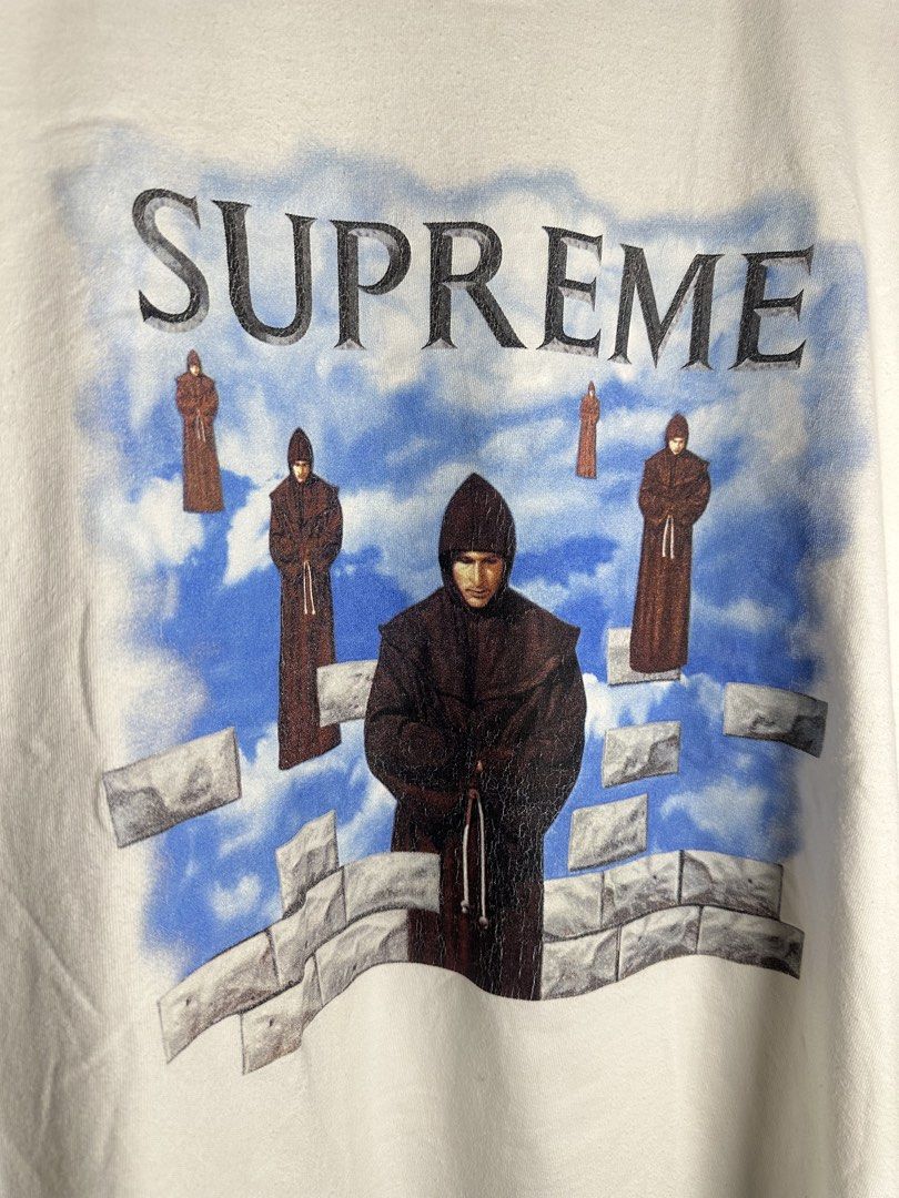 Supreme Levitation Tee (Category: Tshirts & Polo Shirts ) located in Marikina City. Submitted by swiftsian (Listing ID 1467102233, Image 2). Description: Supreme Levitation Tee (White) - Size: Medium - Issue: Hairlines & Crack Print - Manage your expectations. Some issues may not be seen or indicated. - Color may vary due to lighting Shipping: Lalamove/J&T .