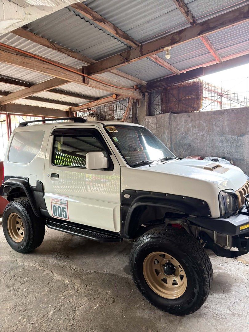 Suzuki Jimny (M) (Category: Used Cars) located in Catbalogan. Submitted by alexissolayao (Listing ID 1466997766, Image 1). Description: Suzuki Jimny MT 2016 Details: ✅27,000+ kms (original, low mileage) ✅Lifted, with offroad upgrades already installed ✅High ground clearance — good for rough roads and flood-prone areas ✅Well-maintained, ready to drive ✅Updated Registration Message me for more photos, details, and viewing schedule. Cebu City..