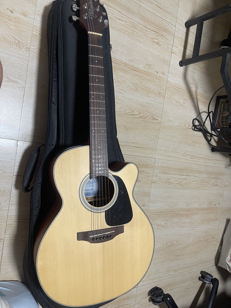 Takamine (Category: Musical Instruments) located in Manila. Submitted by chaelaa (Listing ID 1467028508, Image 3). Description: Takamine GX18CE-NS - pinalower yung action - with bag, pass cert, capo - pwede sa maselan (walang dents or crack) Rfs: upgrade Slightly nego!!.